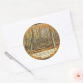 Sticker Rond Citation de George Washington Carver (Enveloppe)