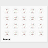 Sticker Rond Citation de la trousse de survie des mariages sur  (Feuille)