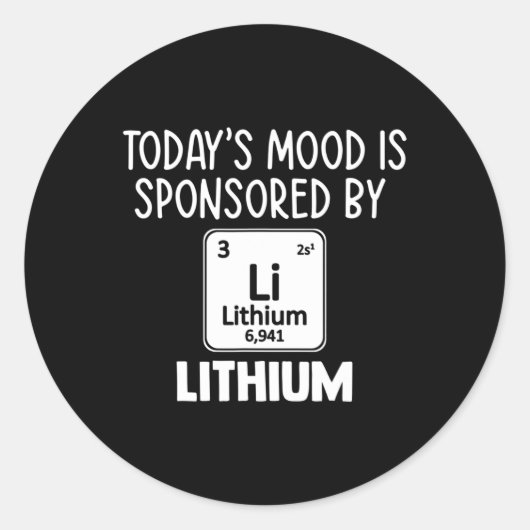 Sticker Rond Citation de sensibilisation à la santé mentale Les (Devant)