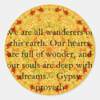 Citation de voyage de Gypsy Proverb