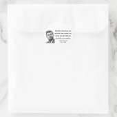 Sticker Rond Citation JFK 3b (Sac)