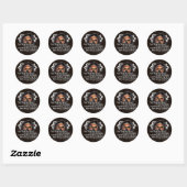 Sticker Rond Citation Macbeth (Feuille)