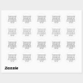 Sticker Rond Citation Nietzsche 2a (Feuille)