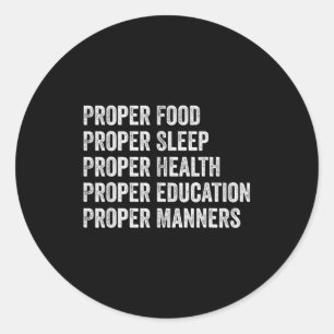 Sticker Rond Citation positive mignon de motivation pour la vie