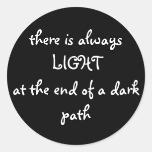 Sticker Rond Citation spirituelle