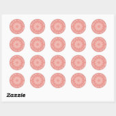 Sticker Rond Citations En Trois Mots ~Croyez Que Vous Pouvez~ (Feuille)