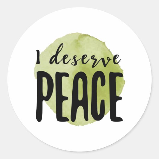 Sticker Rond citations motivantes (Devant)