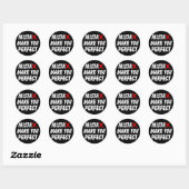 Sticker Rond Citations Motivationnelles, Erreurs Vous Rendent P (Feuille)