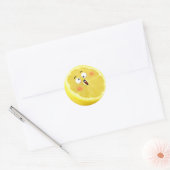 Sticker Rond citron (Enveloppe)
