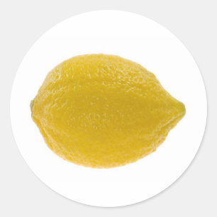 Sticker Rond Citron entier simple