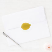 Sticker Rond Citron entier unique (Enveloppe)
