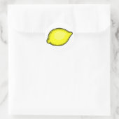 Sticker Rond Citron géant (Sac)