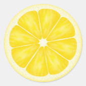 Sticker Rond Citron - SRF (Devant)