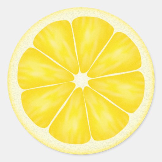 Sticker Rond Citron - SRF (Devant)