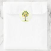 Sticker Rond Citronnier (Sac)