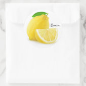 Sticker Rond Citrons (Sac)