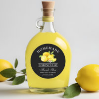 Citrons Mariage Merci Limoncello Black