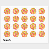 Sticker Rond Citrus (Feuille)
