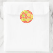 Sticker Rond Citrus (Sac)