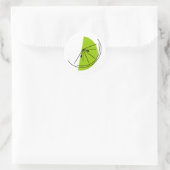 Sticker Rond Citrus Lime rond (Sac)