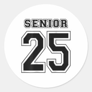 Sticker Rond Cl De 2025 Lycée Secondaire 25 Sur Byck Graduatio