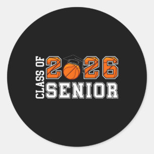 Sticker Rond Cl de 2026 Joueur Sketll senior Sketll senior