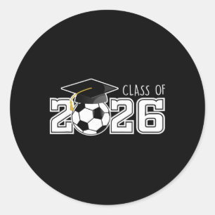 Sticker Rond Cl de 2026 Senior 2026 Football École Supérieure D