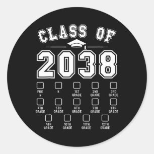 Sticker Rond Cl De 2038 Augmenter Avec Moi Liste De Contrôle Pr