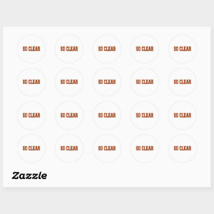 Sticker Rond clair