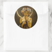 Sticker Rond Clair de Lune (Sac)