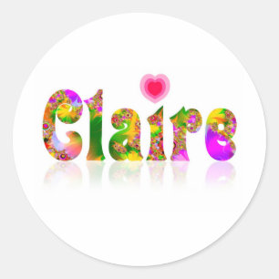 Sticker Rond Claire