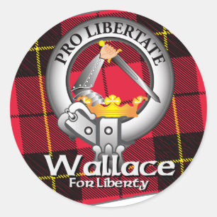 Sticker Rond Clan de Wallace