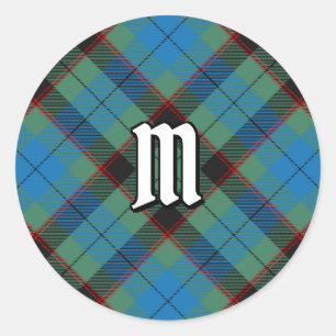 Sticker Rond Clan Guthrie Tartan