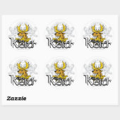 Sticker Rond Clan Keith (Feuille)