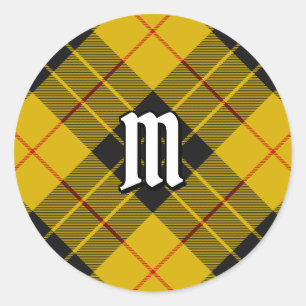 Sticker Rond Clan Macleod de Lewis Tartan