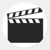 Sticker Rond Clappeur Film (Devant)