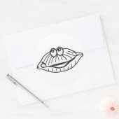 Sticker Rond claque (Enveloppe)