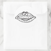 Sticker Rond claque (Sac)