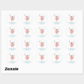 Sticker Rond Clara avec Nutcracker 2024 (Feuille)