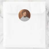 Sticker Rond Clara (Claire) Sage Talla Johnson 1909 (Sac)
