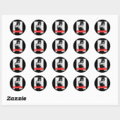 Sticker Rond Clara Luciani - La grenade (Feuille)