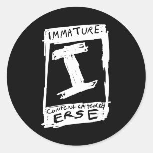 Sticker Rond Classé