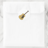 Sticker Rond Classe de guitare 2018 (Sac)