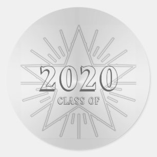 Sticker Rond Classe de la Journée des diplômes 2020 par Janz