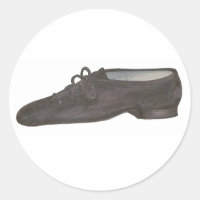 Classe d'enseignant de danse de chaussures en cuir