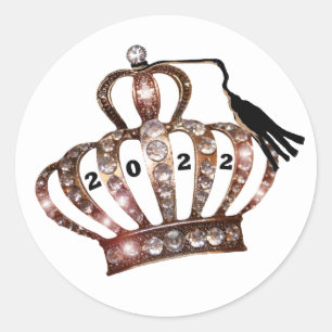 Sticker Rond Classe "Tiara" de 2022