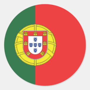 Sticker rond Classic Portugal