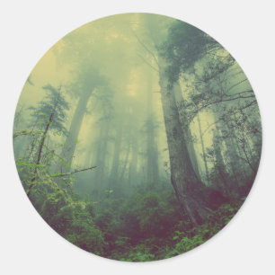 Sticker rond classique