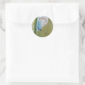 Sticker rond classique (Sac)