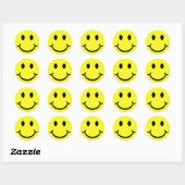 Sticker Rond Classique (Feuille)